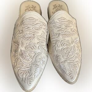 Moroccan Leather slippers size 49/8.5